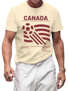 Canada Football Minimalist Graphic Tee